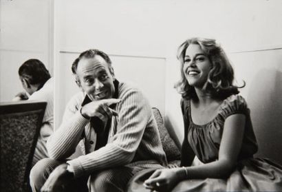Jane Fonda, c. 1970. Huit tirages argentiques...