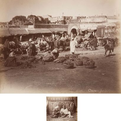 Maroc, c. 1870. Mogador, Tanger, portraits,...