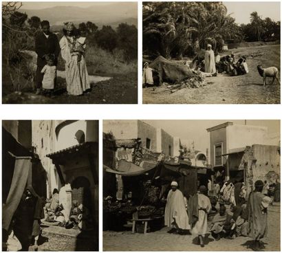 Algérie et Tunisie, mars 1900. Alger, Oran,...