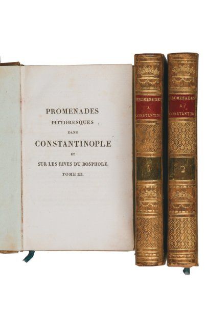 DE PERTUSIER Charles (1779 1836) Promenades pittoresques dans Constantinople et sur...