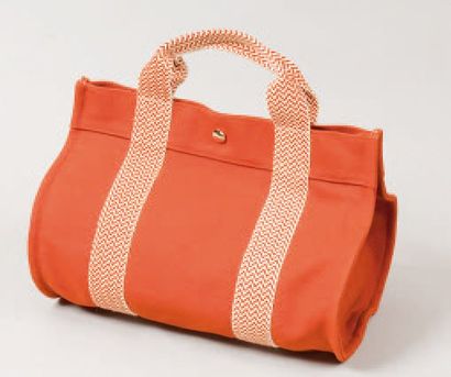 HERMES Paris made in France *Sac « Deauville...