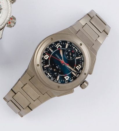 INTERNATIONAL WATCH & CO - INGENIEUR CHRONO AMG. Bracelet montre chronographe en...