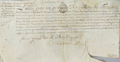 null [ISERE] Lettre autographe signée de Charrel (Pierre-François), député de l'Isère...