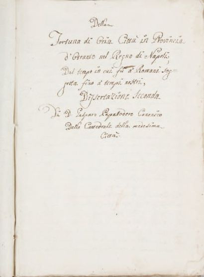 null Correspondance de l'An 9, du 10 juin au 22 septembre 1801, adressé par l'Armée...