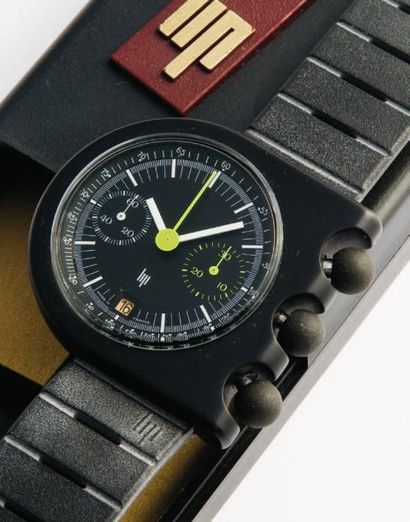 LIP Chronographe Tallon / Mach 2000, vers 1975 Célèbre chronographe dessiné par Roger...
