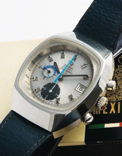 OMEGA Chronographe / Seamaster Jedi Réf. 176.005, vers 1973 Superbe chronographe...