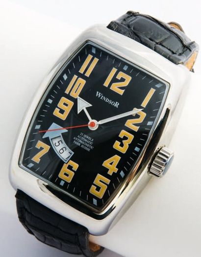 WINDSOR SWISS Vintage Luminor Date / Antimagnetic, vers 2000 Très belle montre collector...