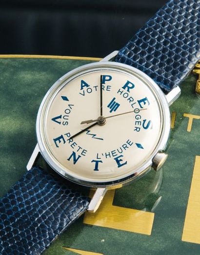 LIP Electric Chromé / Après vente, vers 1964 Belle version de la mythique montre...