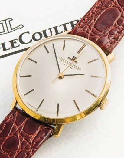 JAEGER-LeCOULTRE Classique Club / plaqué or, vers 1960 Classique montre plaquée or...