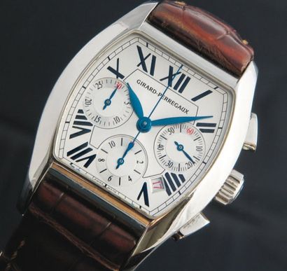 GIRARD-PERREGAUX Chronographe Richeville Réf.2690067, vers 2005 Elégant chronographe...