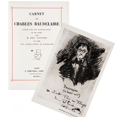 Charles BAUDELAIRE Carnet de Charles Baudelaire publié avec une introduction et des...