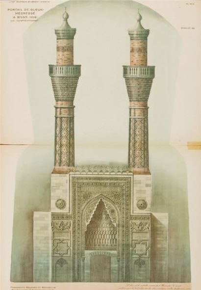 RAYMOND Alexandre. L'Art islamique en Orient. IIe partie. Fragments d'architecture...