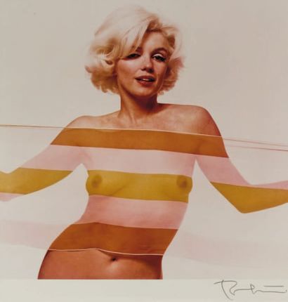 Bert Stern (né en 1929) Marylin Monroe, The Last Sitting, 1962. Rythm. Tirage argentique...