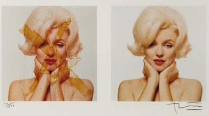 Bert Stern (né en 1929) Marylin Monroe, The Last Sitting, 1962. Restoration. Tirage...