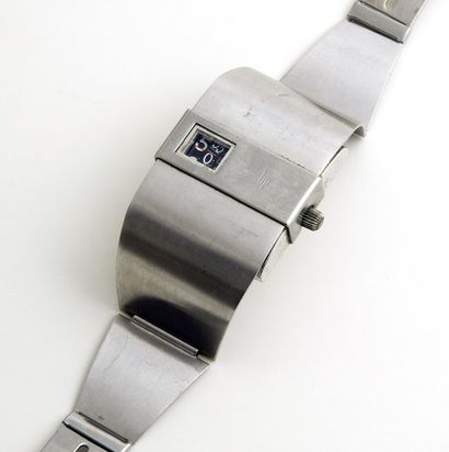 null LIP (F.de Baschmakoff ), vers 1972. 1 watch
Une des montre design à Heure Sautante...