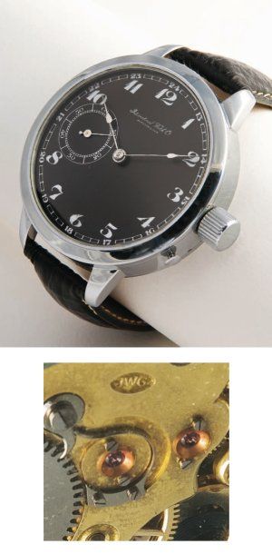 INTERNATIONAL WATCH. Co (Pièce de commande n° mouveme nt 219524) vers 1995 Première...