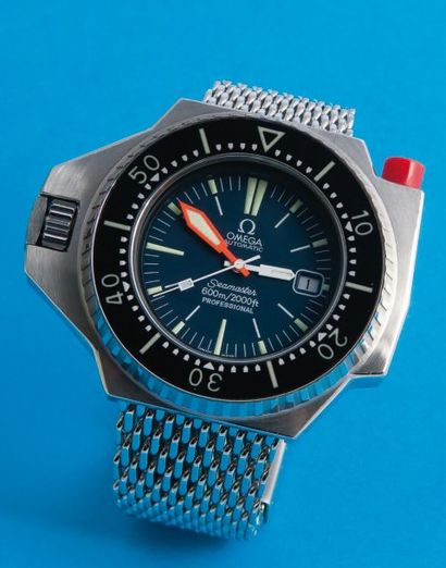 OMEGA (Seamaster 600 M Professional / 'Ploprof' Réf. 166.0077) vers 1974 Exceptionnelle...