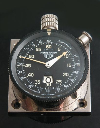HEUER (Comp teurs de tableau de bord / Monte-Carlo) vers 1970 Mythique chronomètre...