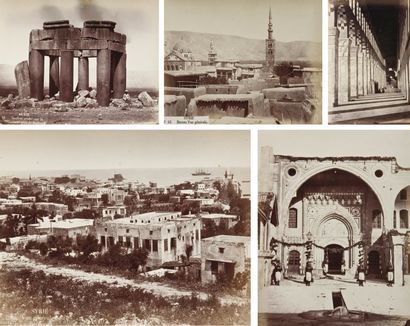 Tancrède Dumas (1830-1905) Voyage de la Syrie par T. R. Dumas Photographe. c. 1860....