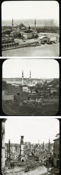 Claude Marie Ferrier (1811-1889) Constantinople, 1857. Palais du Sultan. Mosquée...