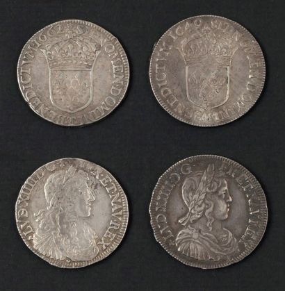 Lot de 8 monnaies divisionnaires royales...