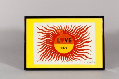 null Yves SAINT LAURENT

Lot de trois affiches " Love 1972,1973, 1974 "





