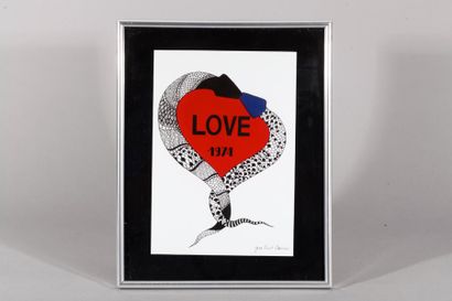 null Yves SAINT LAURENT

Lot de trois affiches " Love 1972,1973, 1974 "





