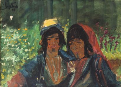 null (*) Léo NARDUS (1868-1955)


Femmes du sud, 1920


Huile sur toile, signée en...