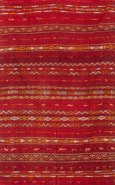 null Tissage Azemmour? Maroc An antique moroccan weaving Tissage probablement Azemmour...