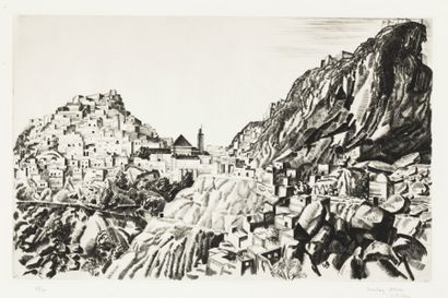 null Camille JOSSO (1902-1986) Les Casbah du Maroc «Kasbah des Oudayas, La Keela...