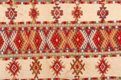 null Fragment ait ouaouzguite, Maroc An interesting fragment of Ait Ouaouzguite rug,...