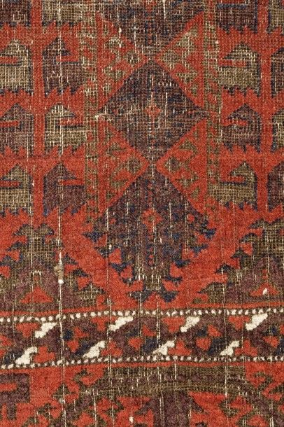 null Tapis Beloutch, Khorassan An antique Baluchi rug, North East Persia, Khorasan...