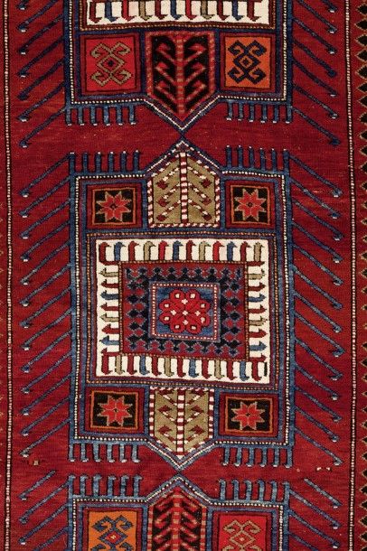 null Tapis Kouba, Sud du Caucase An early 20th century South Caucasian rug Décor...