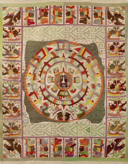 Tissage-tapisserie d’Amérique centrale, Mexique...