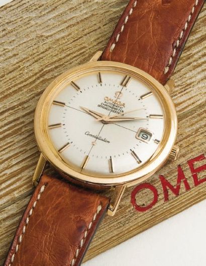 OMEGA (Constellation Chronomètre / Or rose), vers 1958 Classique de la manufacture...