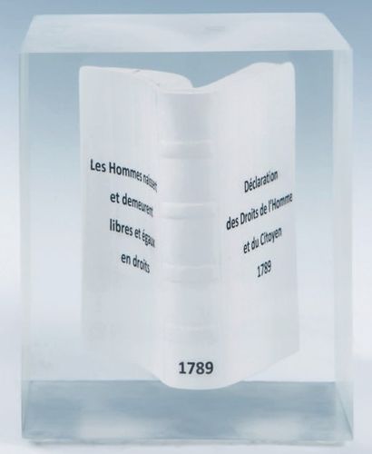 Helder BATISTA 1789 Constitution française
Inclusion résine
Dimensions en cm
23.5...
