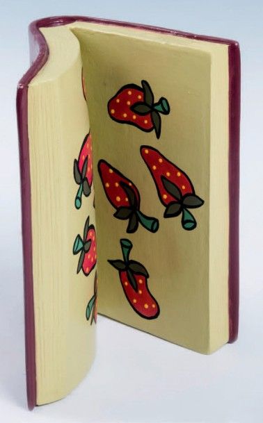 Jean-Luc DESSET The Strawberry Book
Livre résine acrylique et huile
Dimensions en...