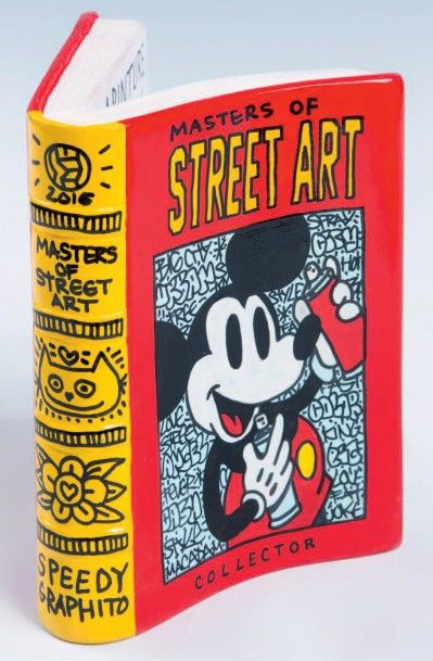 Speedy Graphito Masters of Street Art
Acrylique sur livre en résine
Dimensions en...
