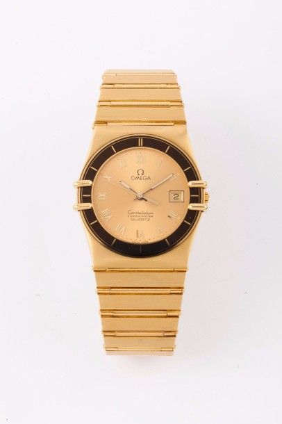 null OMEGA

CONSTELLATION vers 1980 

Rare et belle montre bracelet en or jaune 18k...