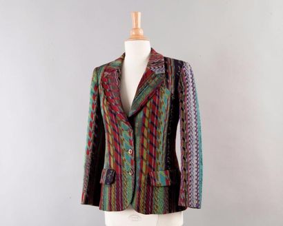 Bazar Christian LACROIX, Christian LACROIX Lot de deux vestes blazer, l'une en lainage...