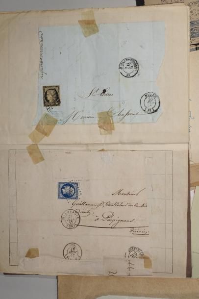 null Lot de timbres : France, étranger, colonies.

XIX et XXème siècles