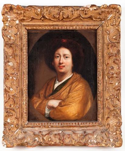 null Ecole Française vers 1690, entourage de Pierre MIGNARD 

Portrait d'un artiste...