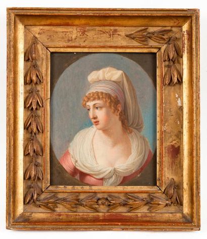 null Ecole du XVIIIème siècle

Portrait de jeune femme

Huile sur panneau (mise à...