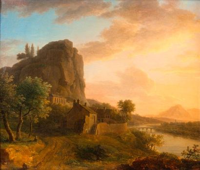 null Simon Mathurin LANTARA (1729-1778)

Falaise et bord de rivière au crépuscule...