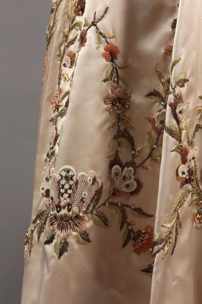 null Pierre BALMAIN haute couture Automne/Hiver 1960-1961

Broderies Lesage 

Robe...