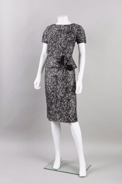 null Christian DIOR par Yves Mathieu Saint Laurent haute couture n° 99032, Printemps...