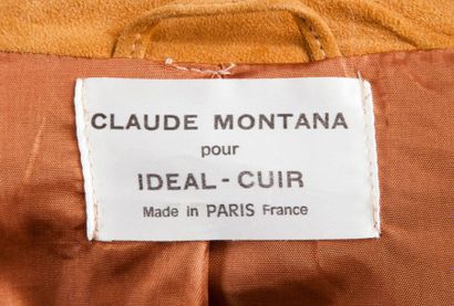 null Claude MONTANA pour Idéal Cuir Collection Printemps été 1982

Ensemble composé...
