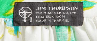 null Jim THOMPSON

Robe longue en faille de soie blanche imprimée d'un motif floral...