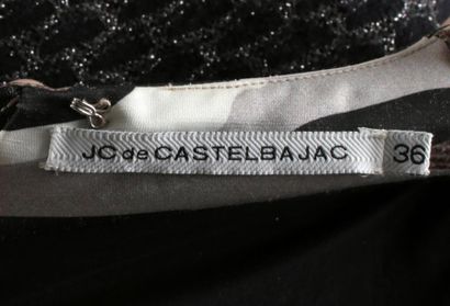 null Jean Charles de CASTELBAJAC circa 1990

Robe en soie et lin imprimé d'un motif...