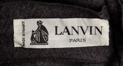 null LANVIN Paris n°2721226/2205/12M circa 1998/2000

Robe mi-longue en jersey de...